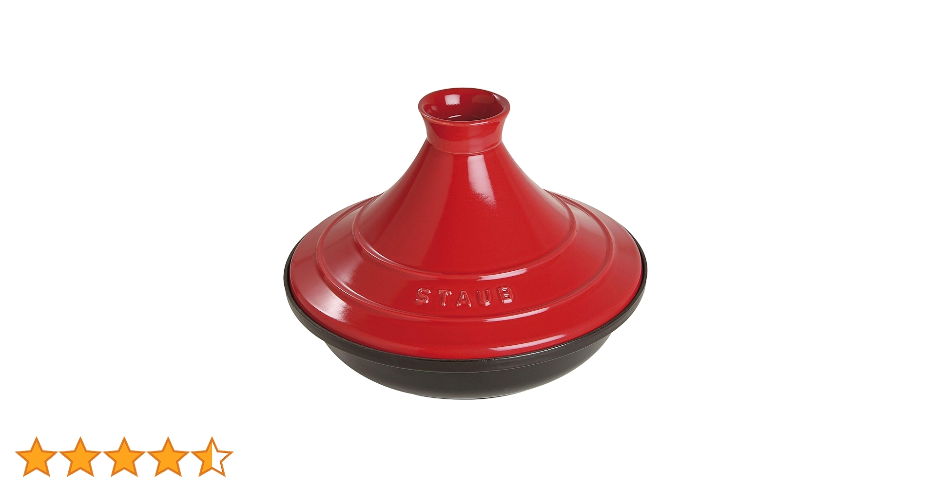 Amazon | ストウブ(staub) タジン鍋 28cm チェリーレッド 【並行輸入品